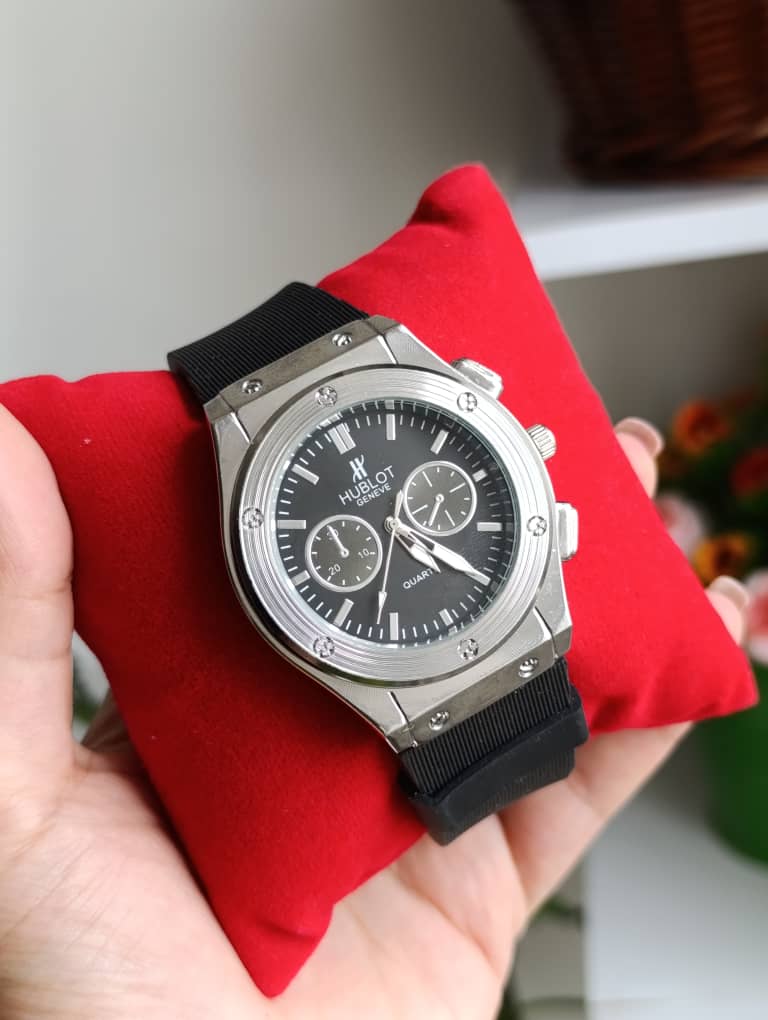 ساعت بندسیلیکونی مردانه طرح هابلوت